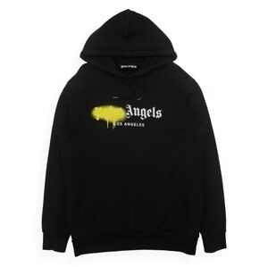Palm Angels Los Angeles spray paint hoodie